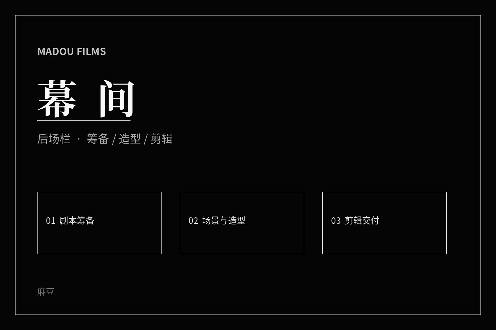 幕后影像